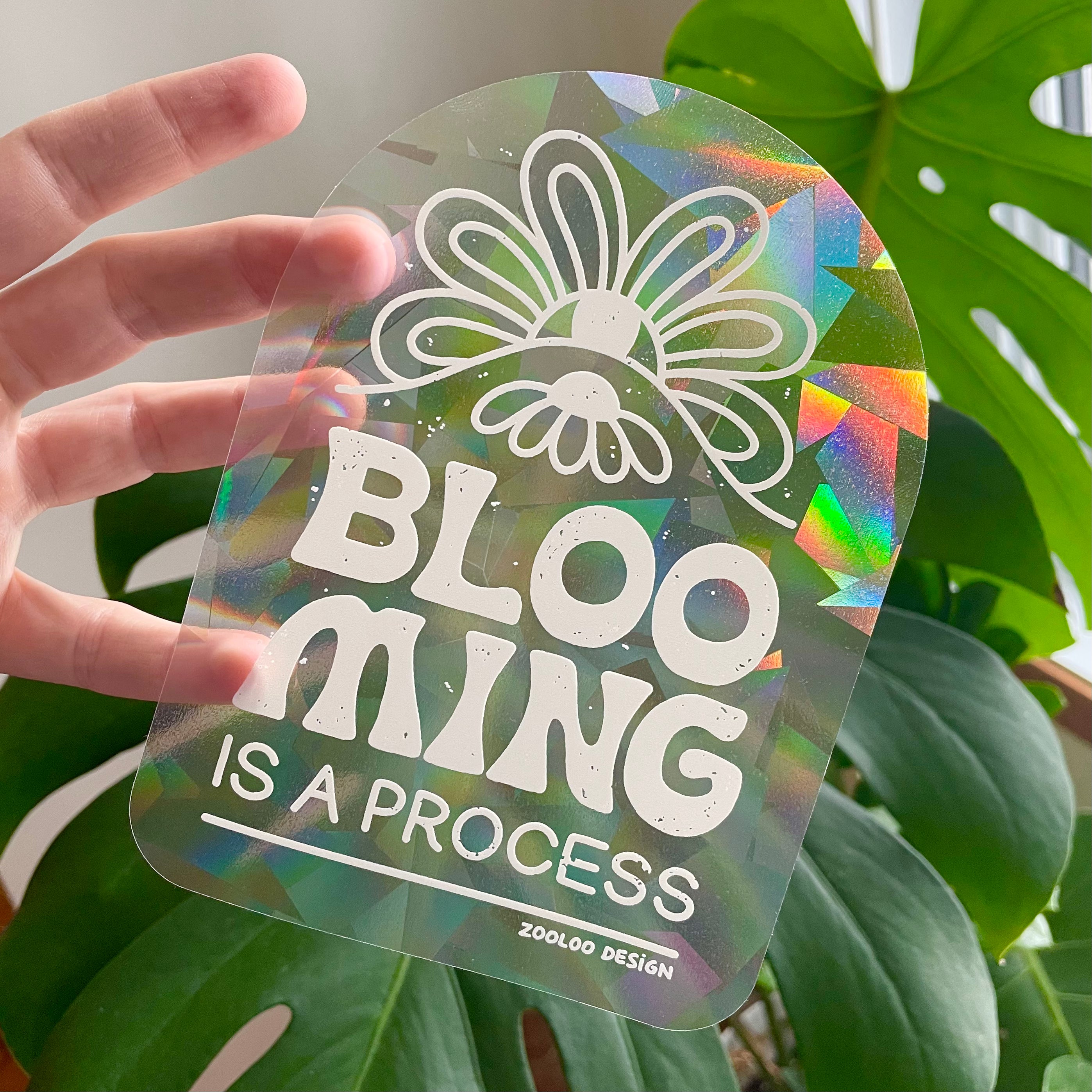 Blooming is a process - Suncatcher