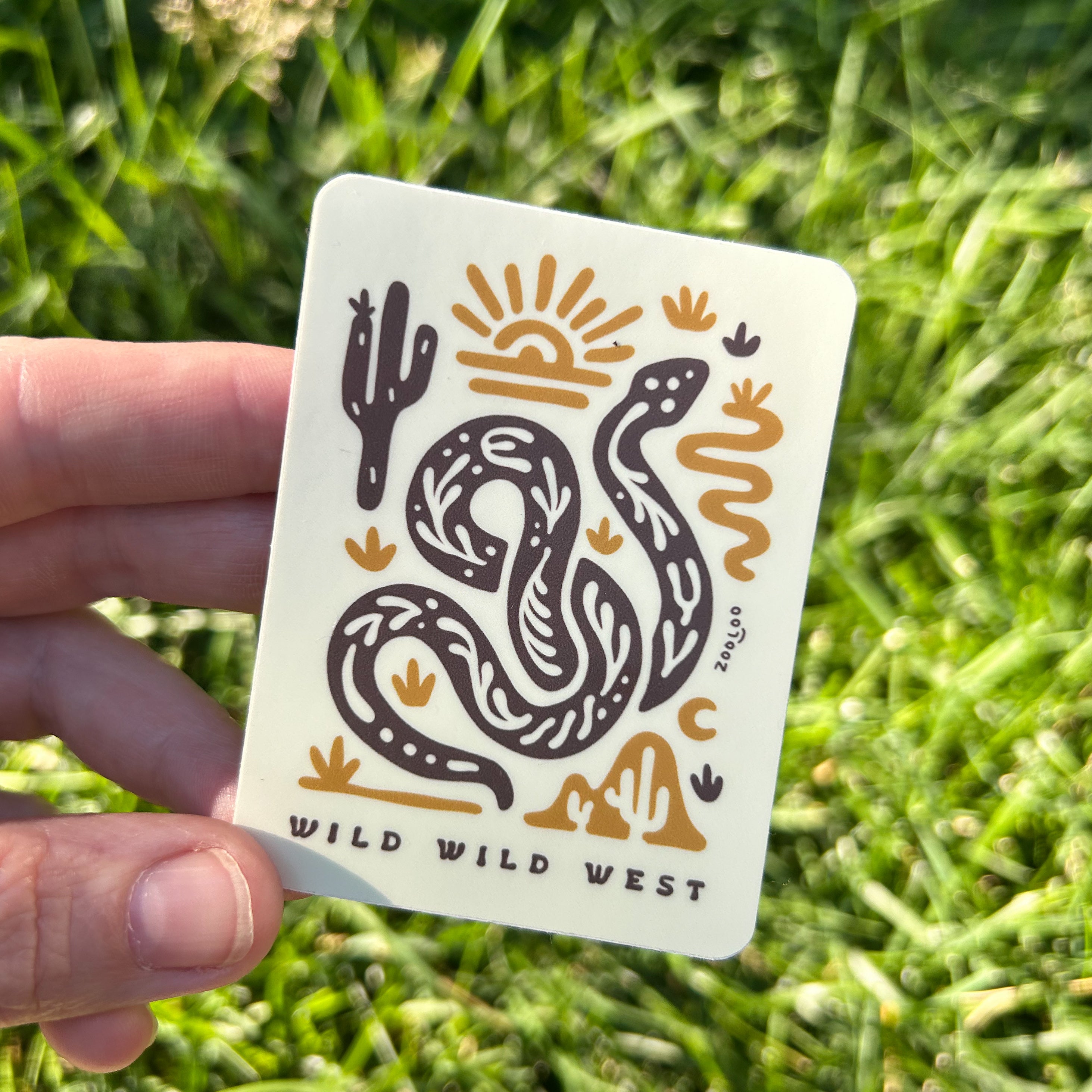 Wild Wild West Sticker