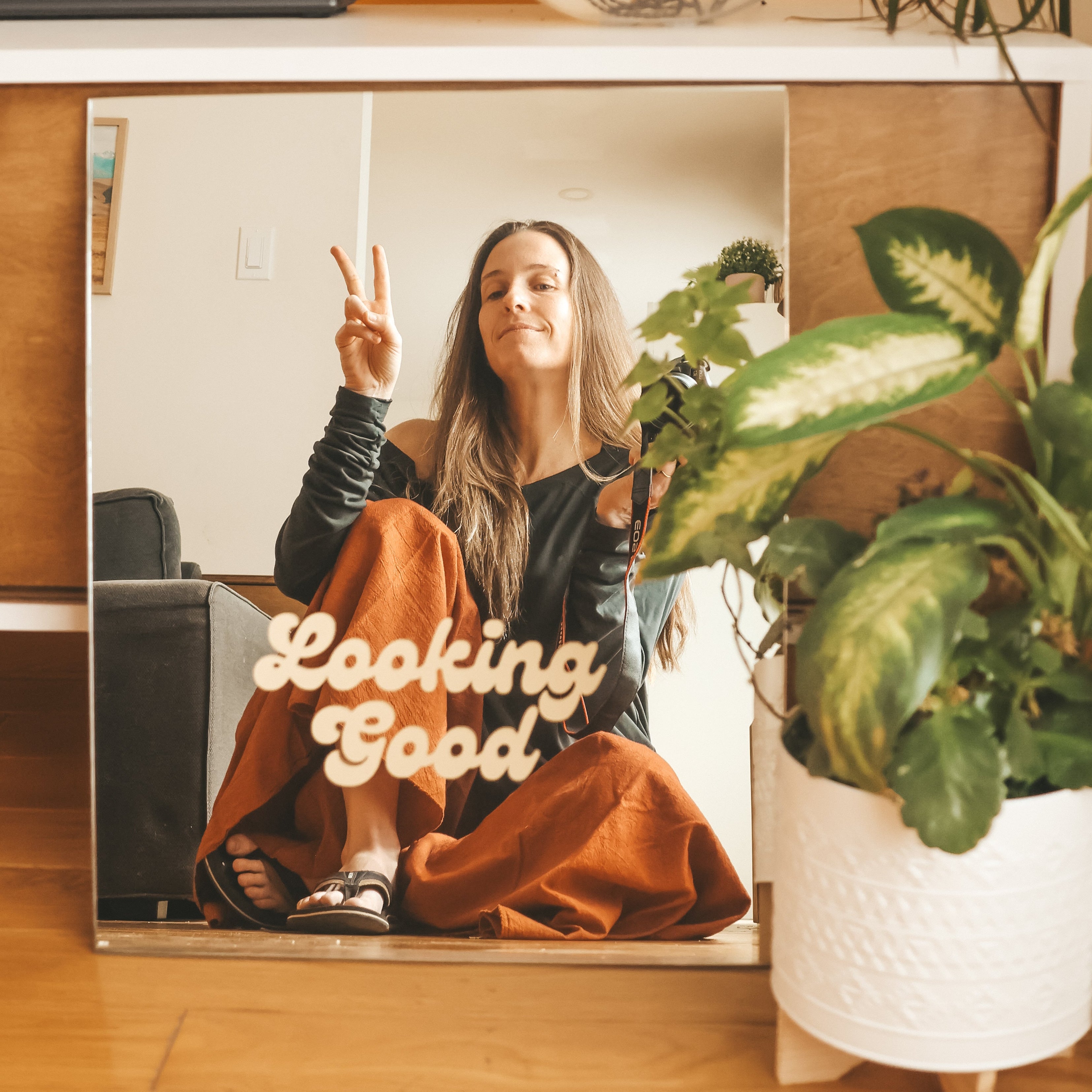 Looking Good! Autocollant pour mirroir | Zooloo Design