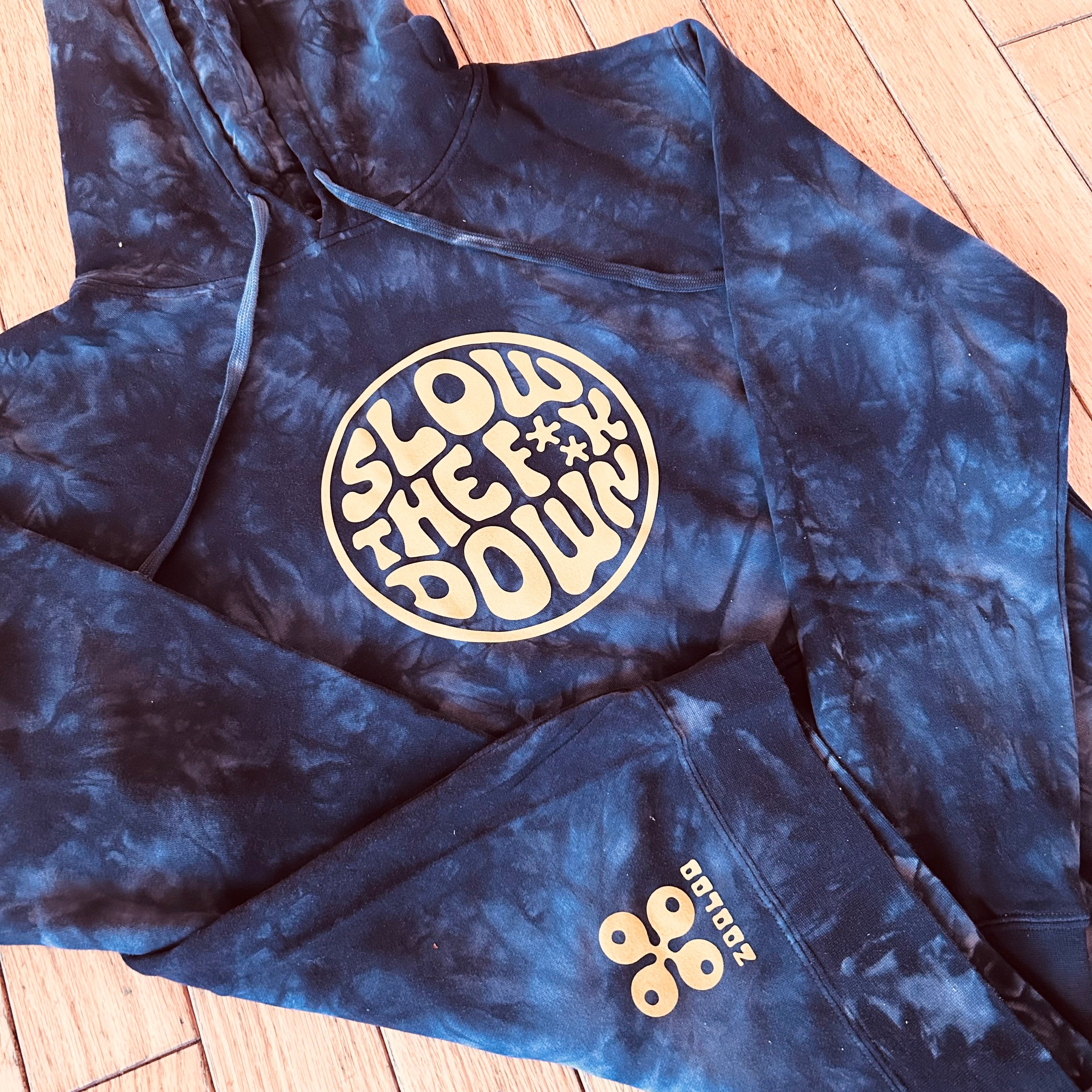 Slow Down Tye Die Hoodie