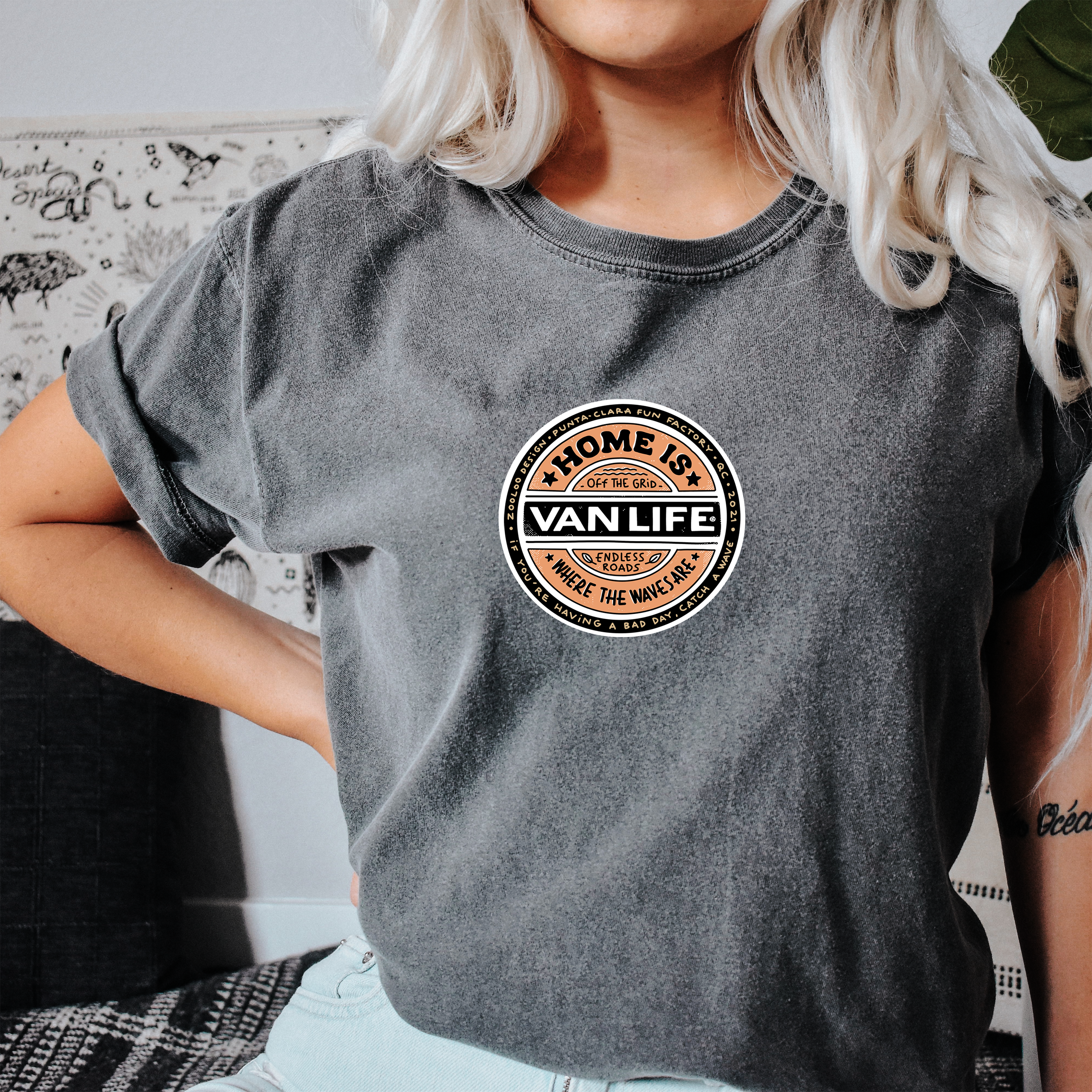 Vanlife - Oversized Tee