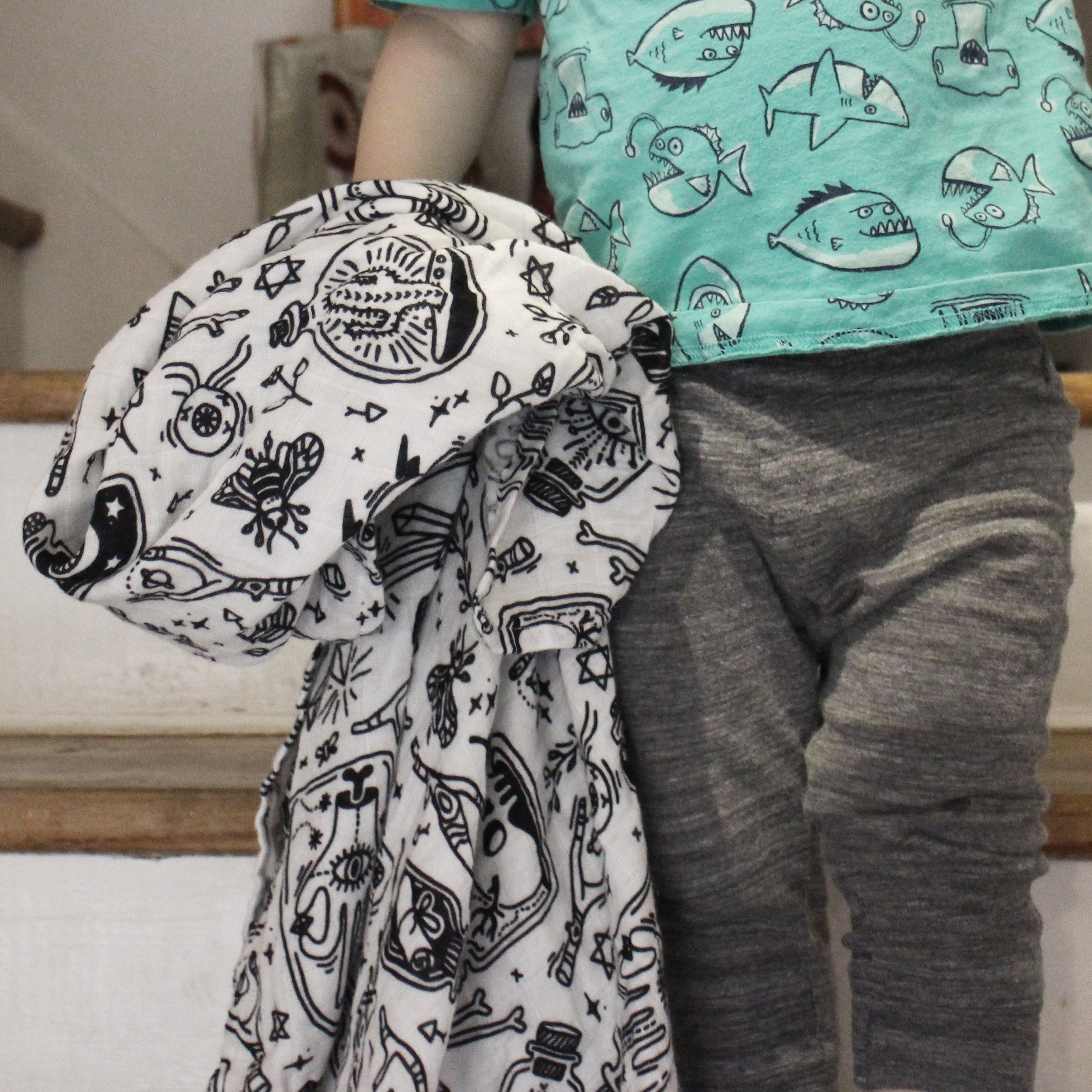 Tiny Witch Swaddle Blanket