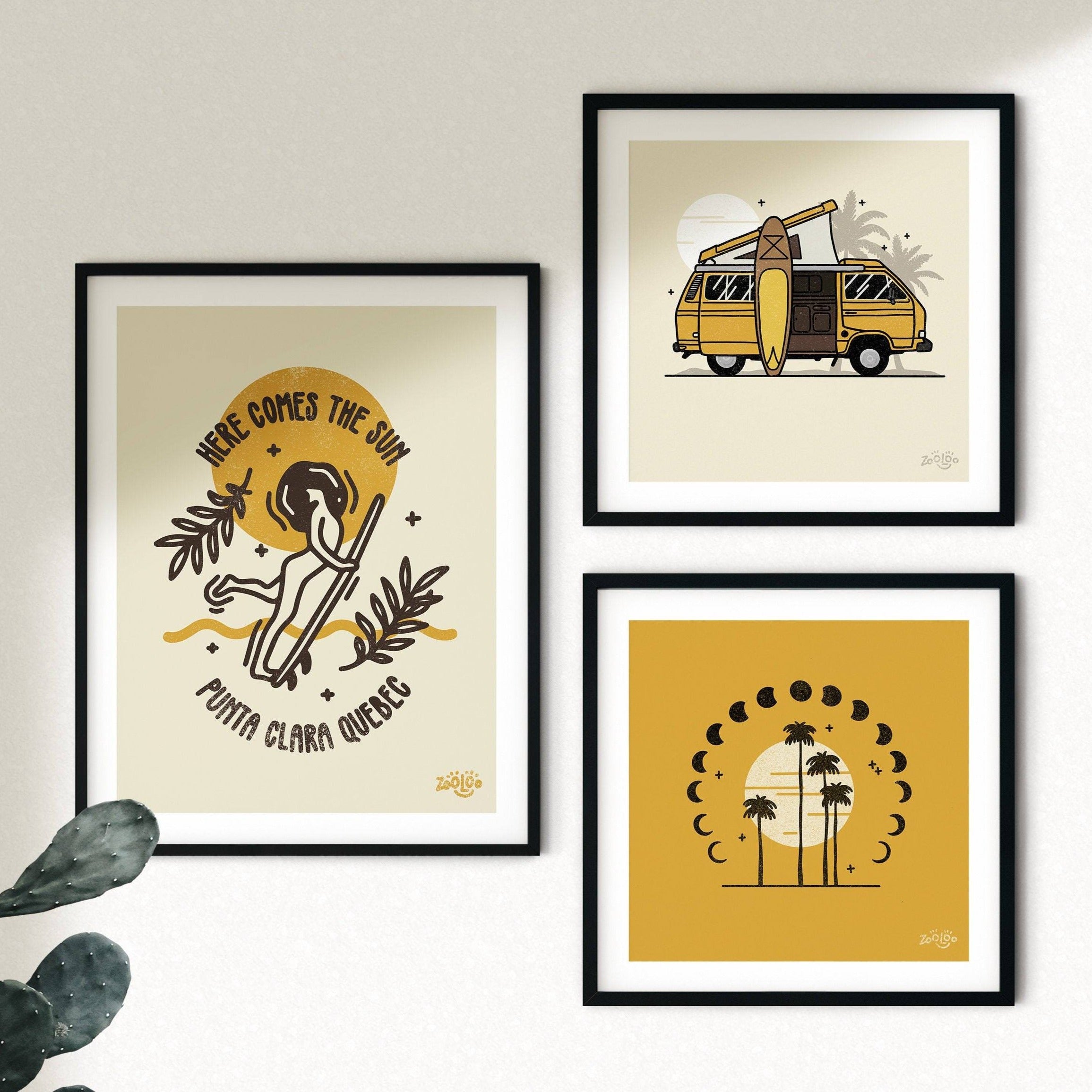 Punta Clara | 3 Illustrations Pack
