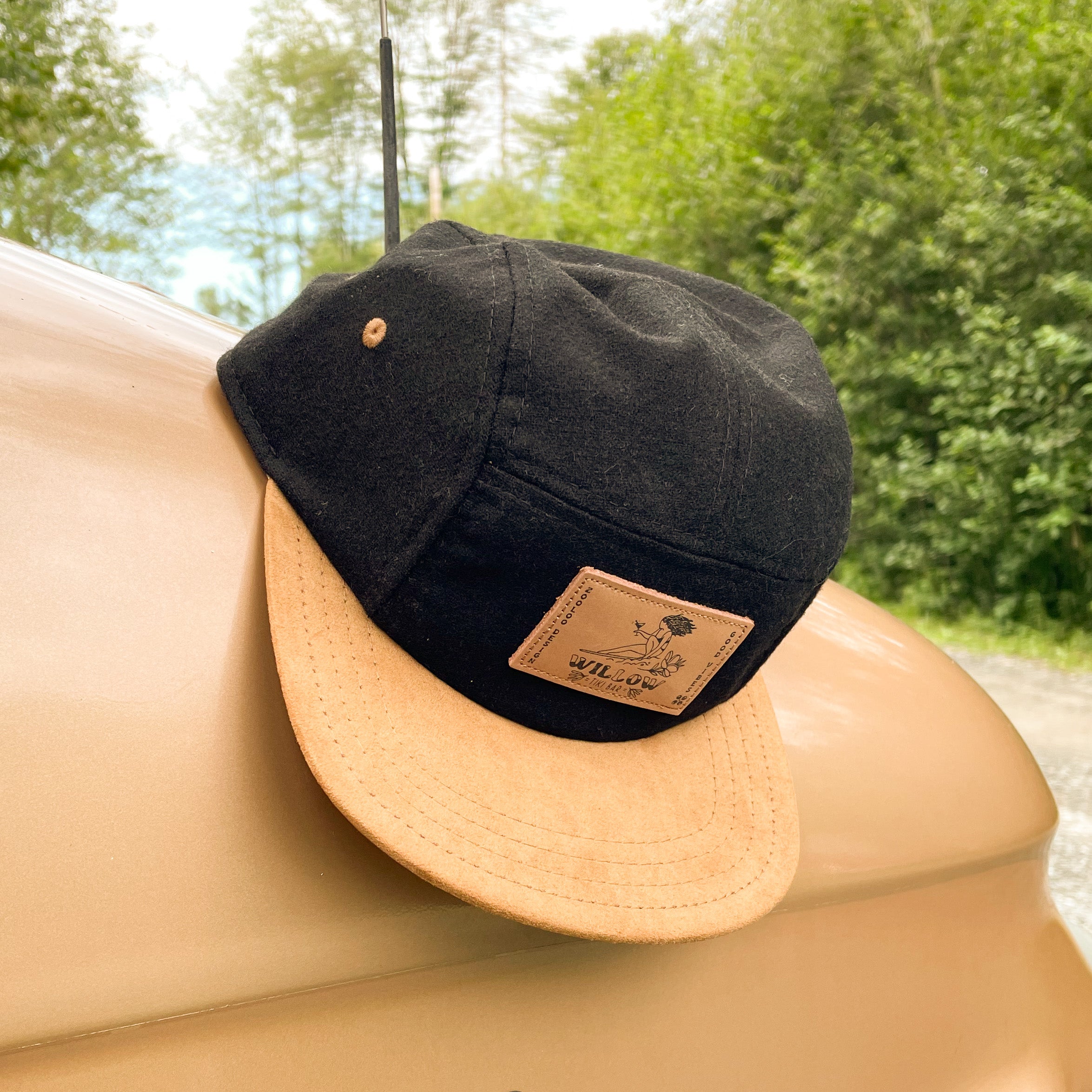 TikiBar Surf Cap - Black