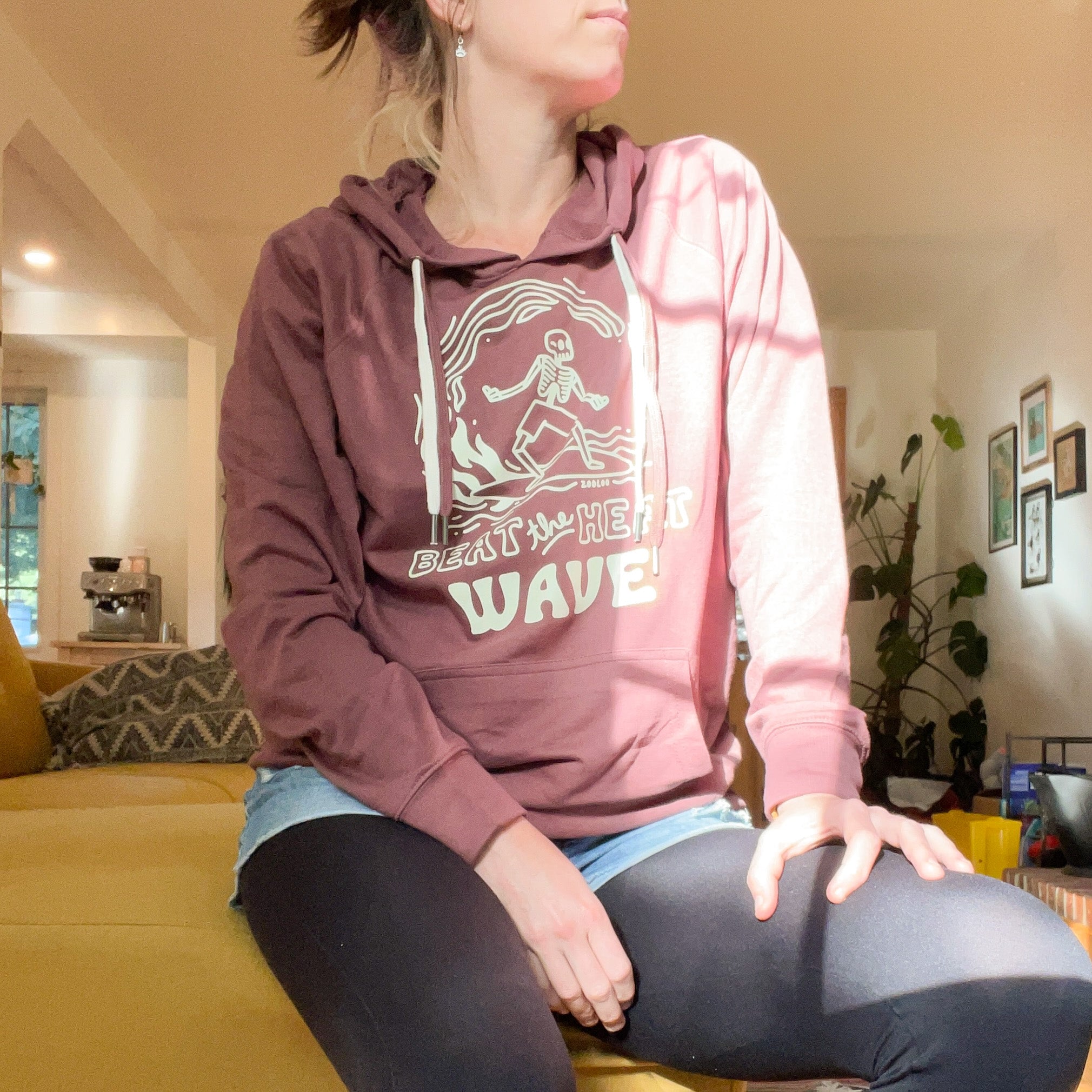 Beat the Heat Wave Surf Hoodie