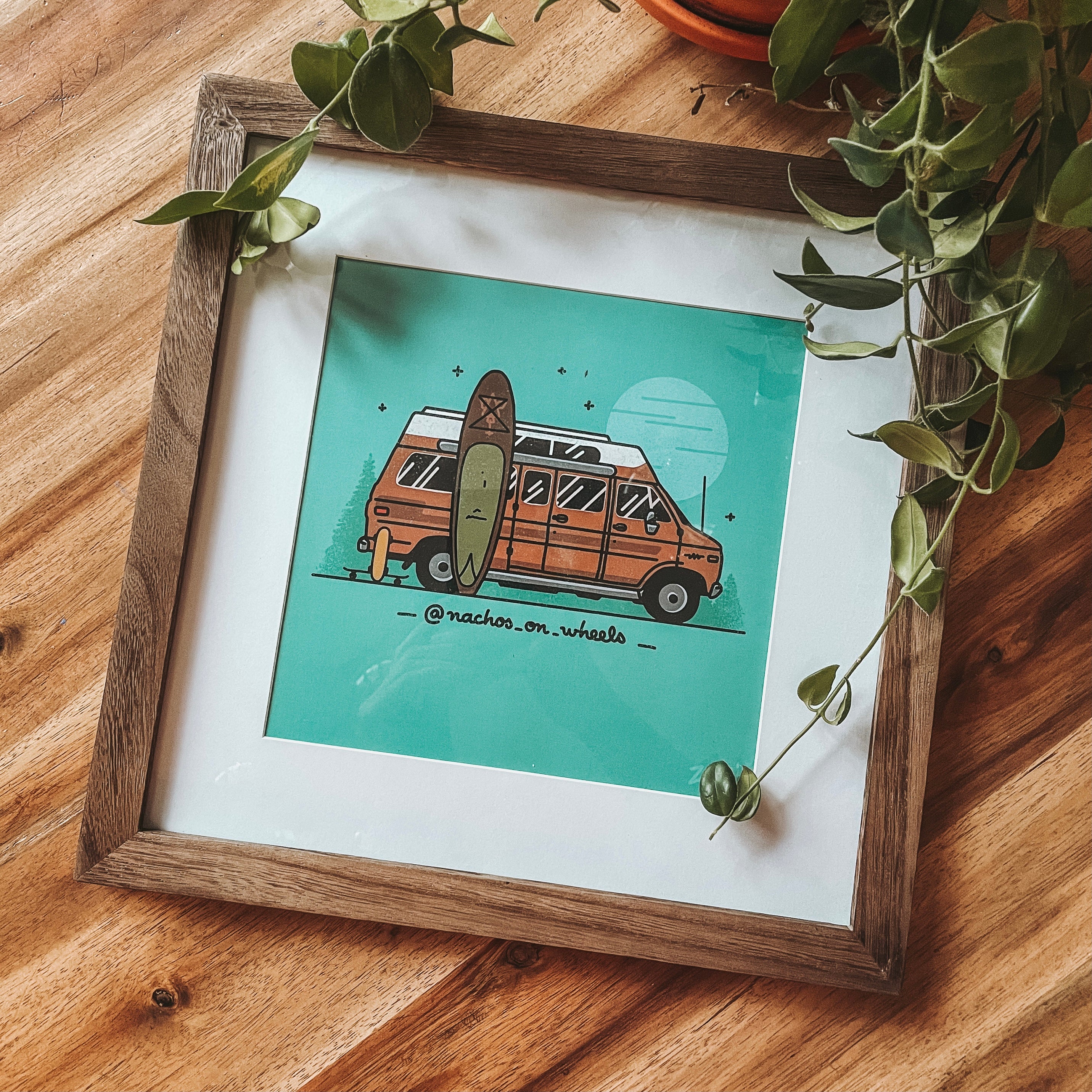 Draw Me A Van - Print