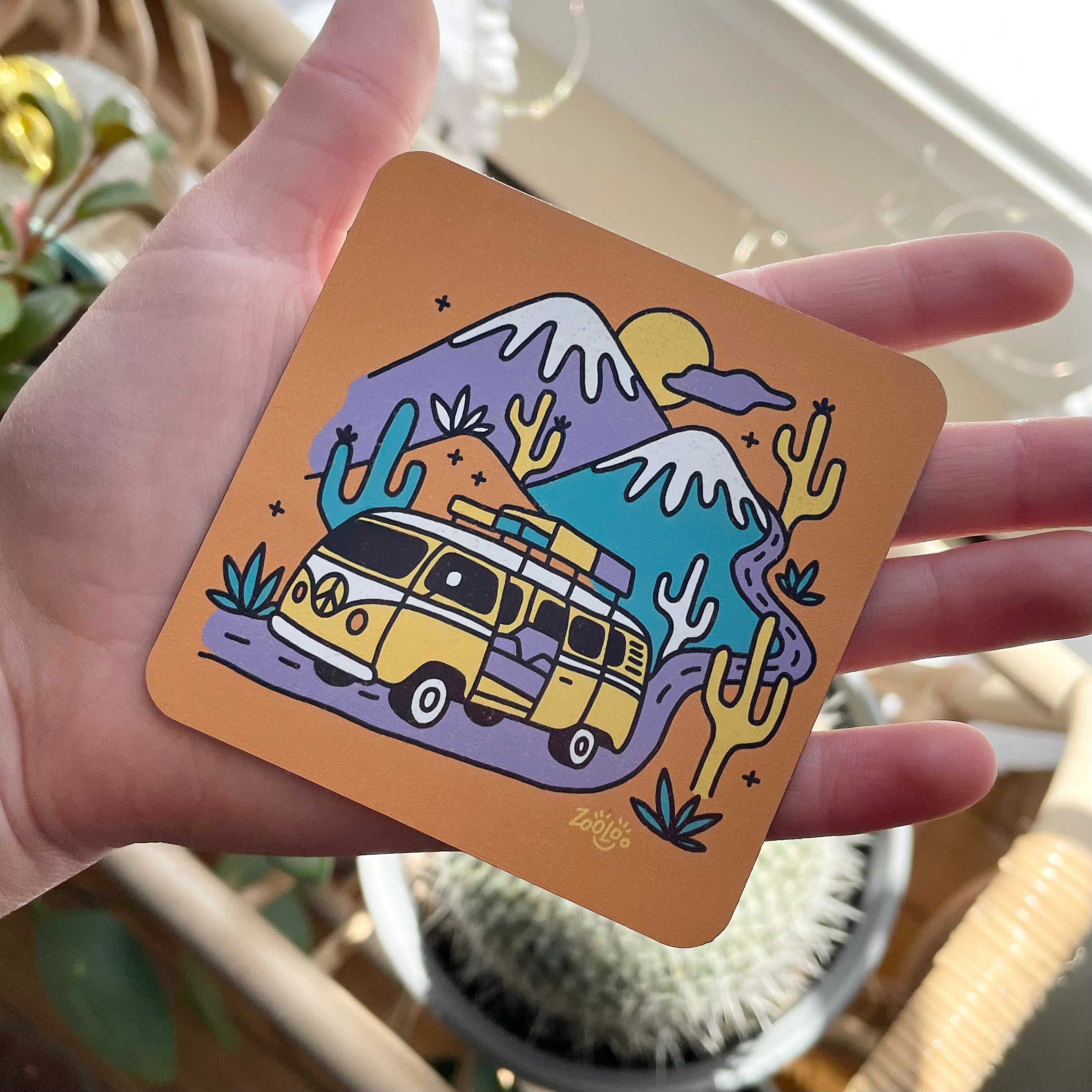 Cactus Road Magnet
